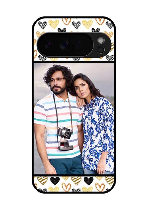 Google Pixel 10 Pro Xl 5G Custom Glass Phone Case - Love Symbol Design