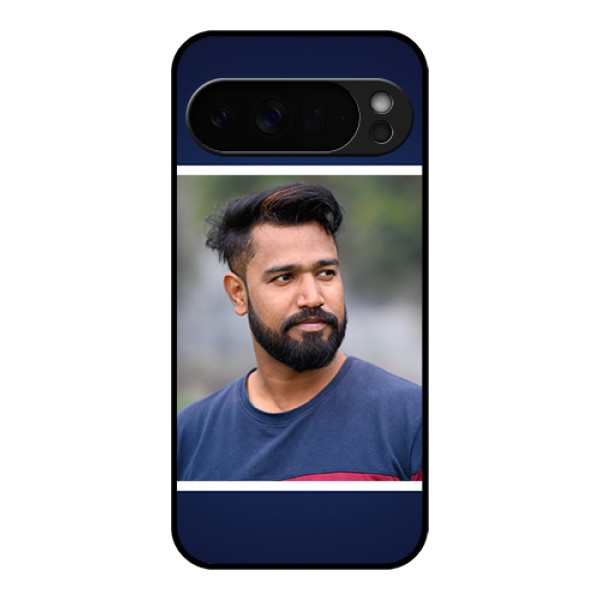 Google Pixel 10 Pro Xl 5G Custom Glass Phone Case - Simple Royal Blue Design