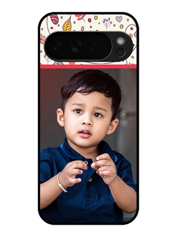 Custom Google Pixel 10 Pro Xl 5G Custom Glass Phone Case - Premium Floral Design