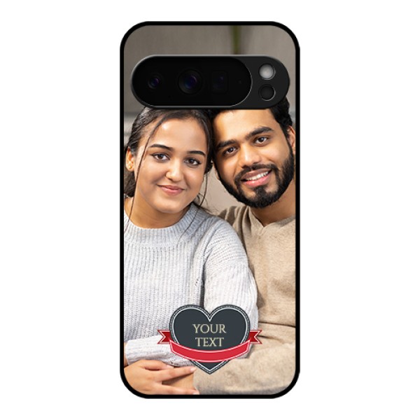 Google Pixel 10 Pro Xl 5G Custom Glass Phone Case - Just Married Couple Design