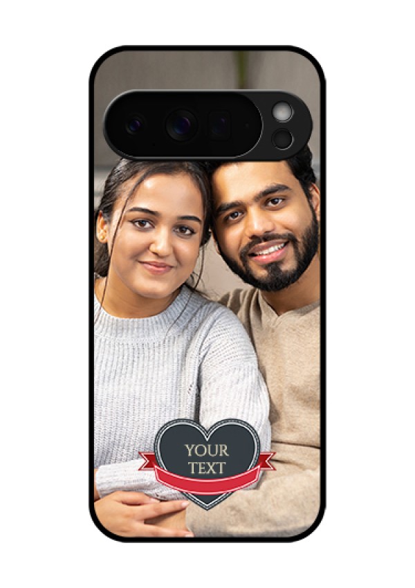 Google Pixel 10 Pro Xl 5G Custom Glass Phone Case - Just Married Couple Design