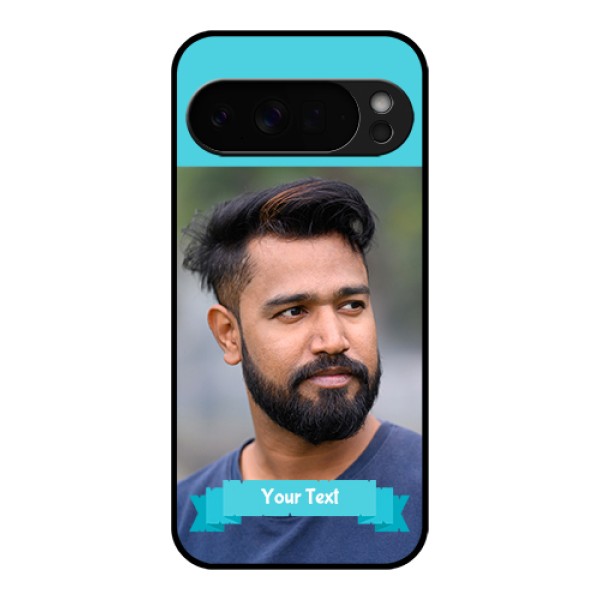 Google Pixel 10 Pro Xl 5G Custom Glass Phone Case - Blue Color Design
