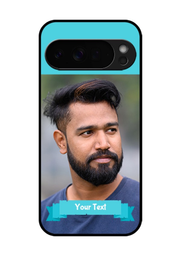Google Pixel 10 Pro Xl 5G Custom Glass Phone Case - Blue Color Design