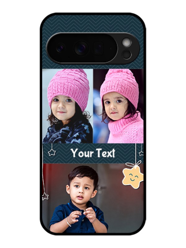 Custom Google Pixel 10 Pro Xl 5G Custom Glass Phone Case - Hanging Stars Design