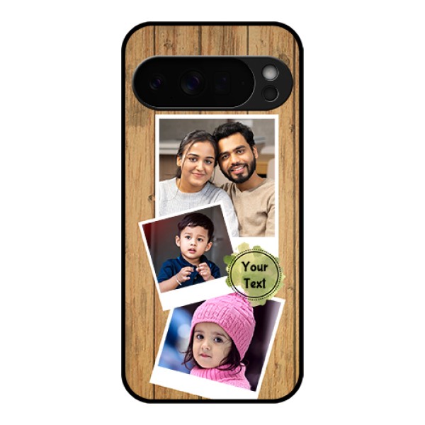 Google Pixel 10 Pro Xl 5G Custom Glass Phone Case - Wooden Texture Design