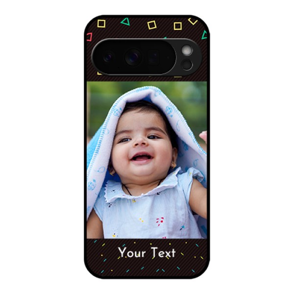 Google Pixel 10 Pro Xl 5G Custom Glass Phone Case - With Confetti Birthday Design