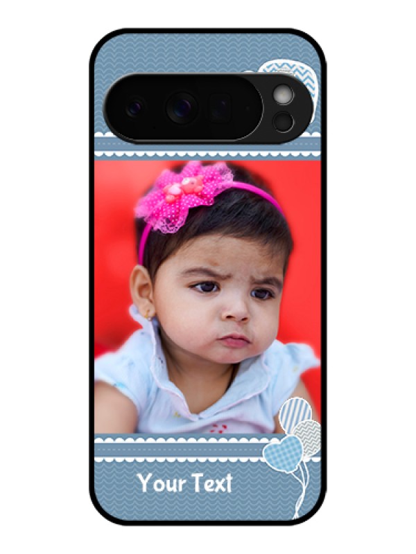 Custom Google Pixel 10 Pro Xl 5G Custom Glass Phone Case - With Kids Pattern Design