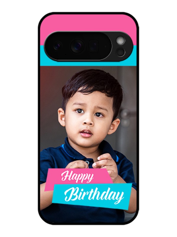 Custom Google Pixel 10 Pro Xl 5G Custom Glass Phone Case - Image Holder With 2 Color Design