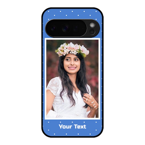 Google Pixel 10 Pro Xl 5G Custom Glass Phone Case - Polka Dots Design