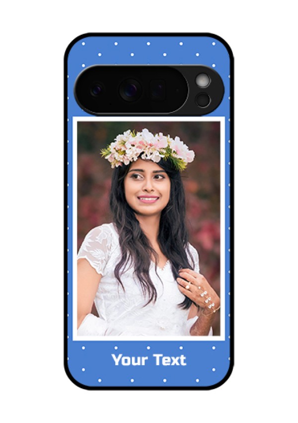 Google Pixel 10 Pro Xl 5G Custom Glass Phone Case - Polka Dots Design