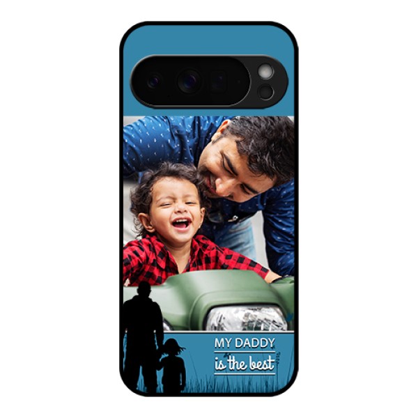 Google Pixel 10 Pro Xl 5G Custom Glass Phone Case - Best Dad Design