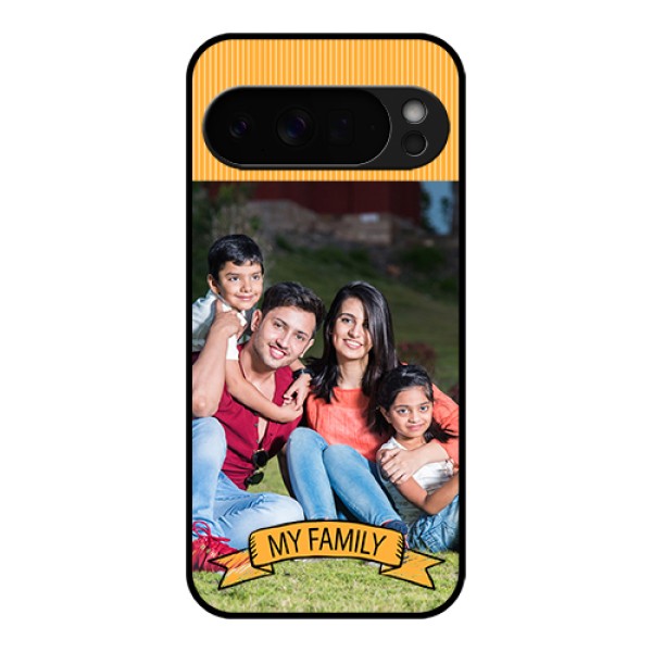 Google Pixel 10 Pro Xl 5G Custom Glass Phone Case - My Family Design