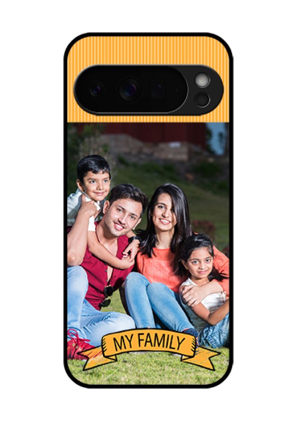 Google Pixel 10 Pro Xl 5G Custom Glass Phone Case - My Family Design