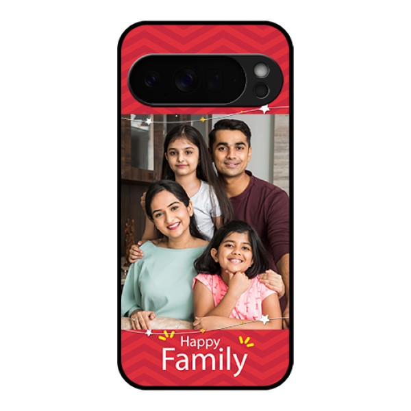 Google Pixel 10 Pro Xl 5G Custom Glass Phone Case - Happy Family Design