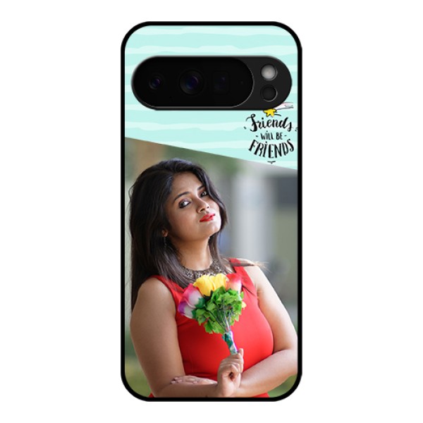 Google Pixel 10 Pro Xl 5G Custom Glass Phone Case - Friends Picture Icon Design