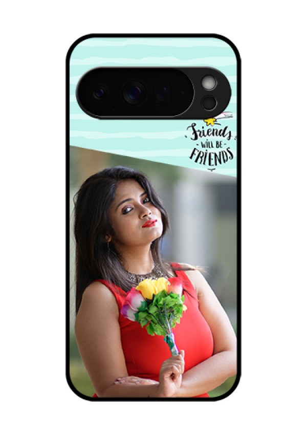 Google Pixel 10 Pro Xl 5G Custom Glass Phone Case - Friends Picture Icon Design