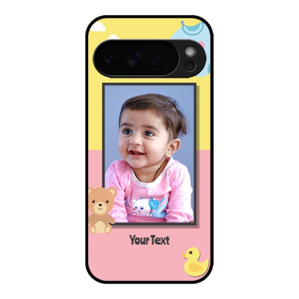 Google Pixel 10 Pro Xl 5G Custom Glass Phone Case - Kids 2 Color Design