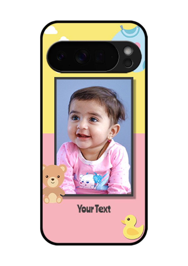 Google Pixel 10 Pro Xl 5G Custom Glass Phone Case - Kids 2 Color Design