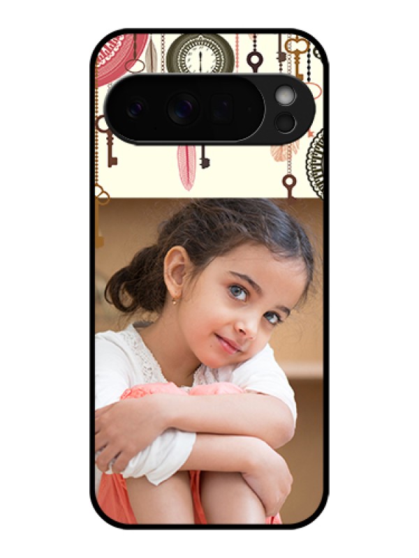 Custom Google Pixel 10 Pro Xl 5G Custom Glass Phone Case - Boho Style Design