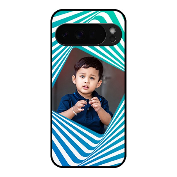 Google Pixel 10 Pro Xl 5G Custom Glass Phone Case - Abstract Spiral Design
