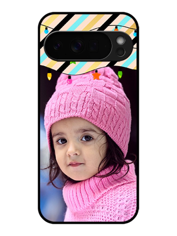 Custom Google Pixel 10 Pro Xl 5G Custom Glass Phone Case - Lights Hanging Design