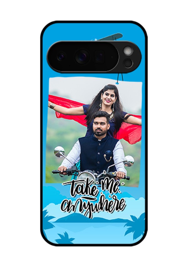 Google Pixel 10 Pro Xl 5G Custom Glass Phone Case - Traveller Design