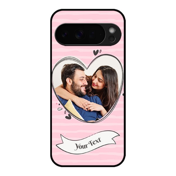 Google Pixel 10 Pro Xl 5G Custom Glass Phone Case - Vintage Heart Design