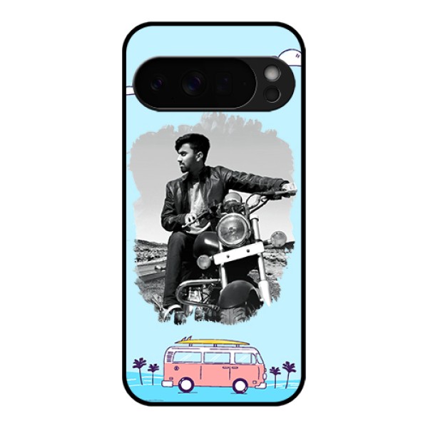 Google Pixel 10 Pro Xl 5G Custom Glass Phone Case - Travel & Adventure Design