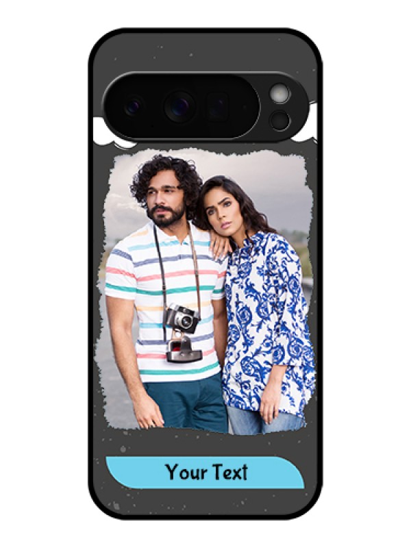 Custom Google Pixel 10 Pro Xl 5G Custom Glass Phone Case - Splashes With Love Doodles Design