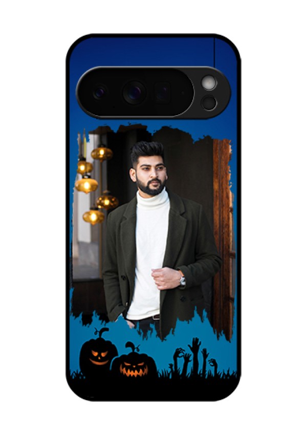 Google Pixel 10 Pro Xl 5G Custom Glass Phone Case - With Pro Halloween Design