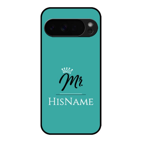 Google Pixel 10 Pro Xl 5G Custom Glass Phone Case - Mr With Name Design