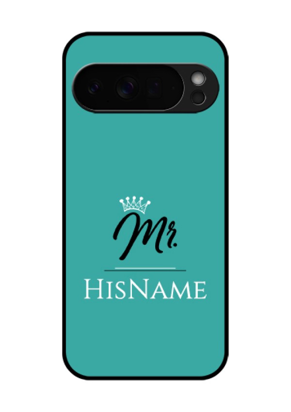 Google Pixel 10 Pro Xl 5G Custom Glass Phone Case - Mr With Name Design