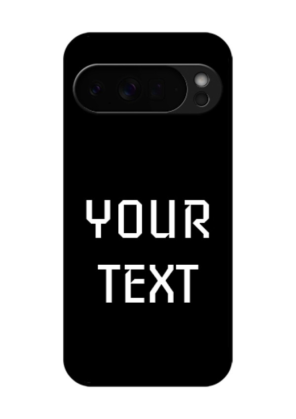 Google Pixel 10 Pro Xl 5G Custom Glass Phone Case - Your Name Design