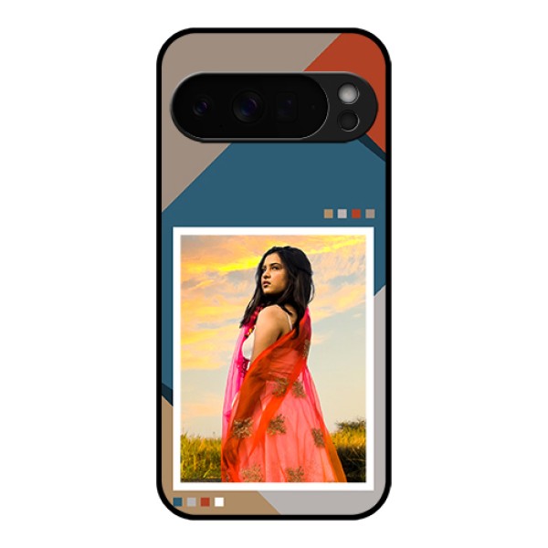 Google Pixel 10 Pro Xl 5G Custom Glass Phone Case - Retro Color Pallet Design