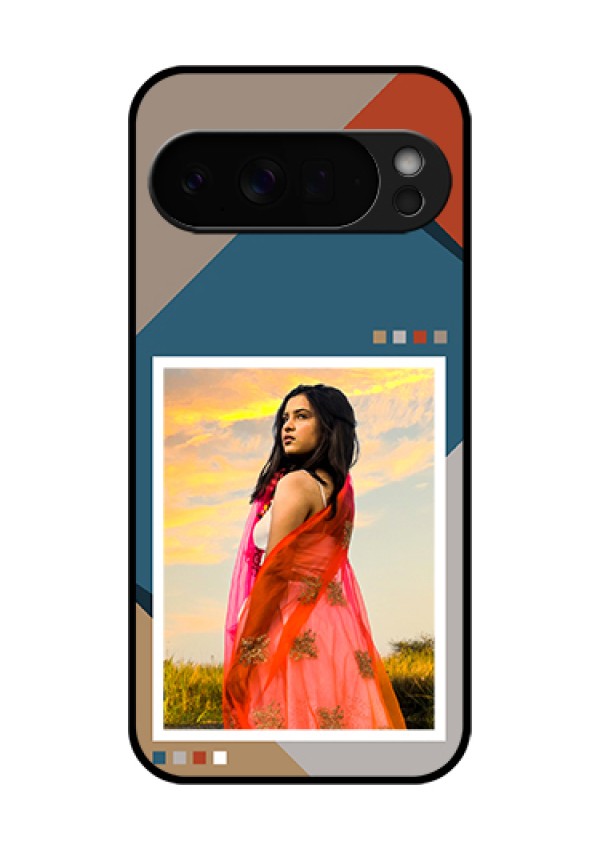 Google Pixel 10 Pro Xl 5G Custom Glass Phone Case - Retro Color Pallet Design