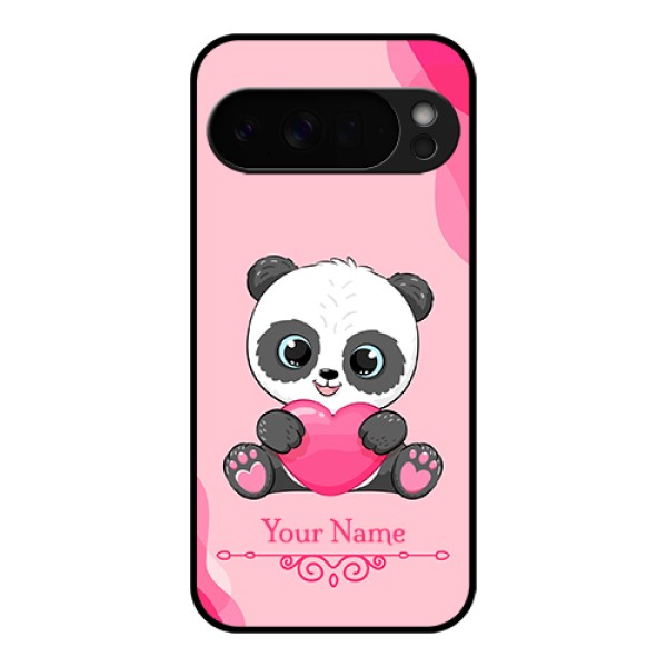Google Pixel 10 Pro Xl 5G Custom Glass Phone Case - Cute Panda Design