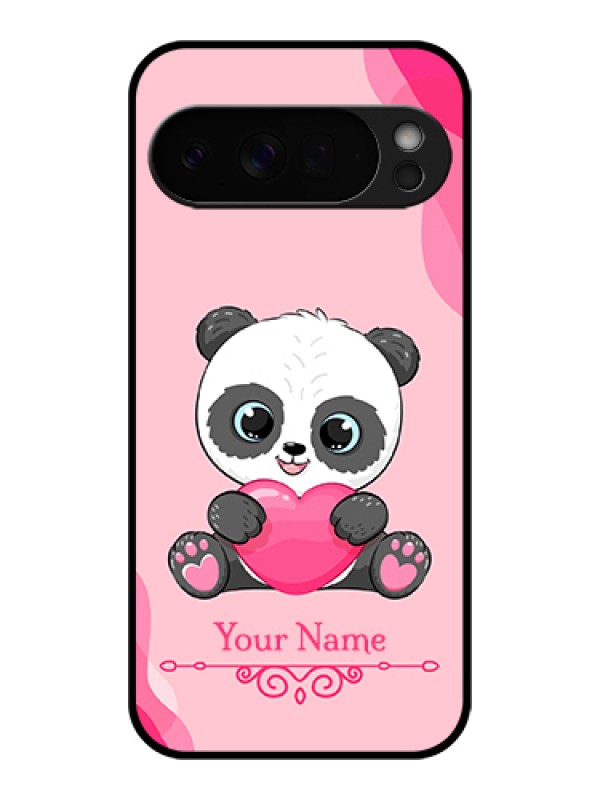 Custom Google Pixel 10 Pro Xl 5G Custom Glass Phone Case - Cute Panda Design