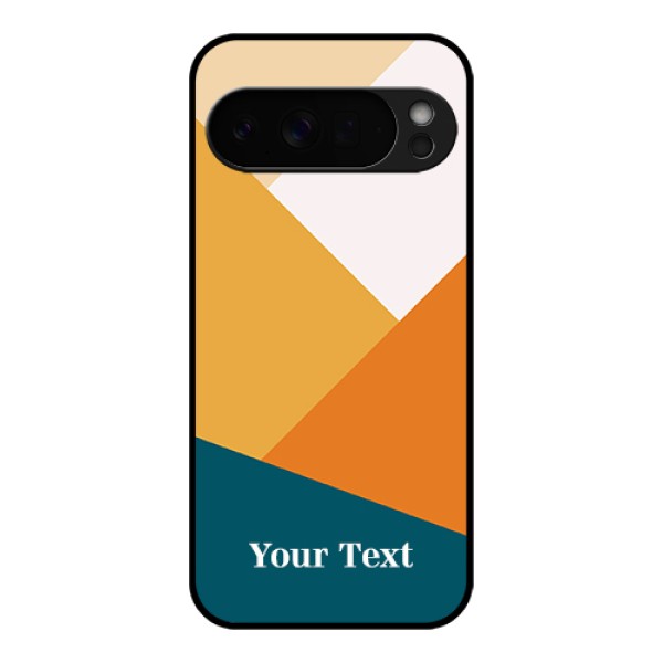 Google Pixel 10 Pro Xl 5G Custom Glass Phone Case - Stacked Multi - Colour Design