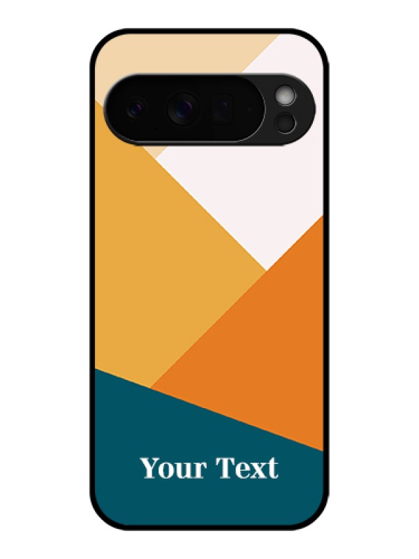 Custom Google Pixel 10 Pro Xl 5G Custom Glass Phone Case - Stacked Multi - Colour Design