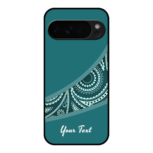 Google Pixel 10 Pro Xl 5G Custom Glass Phone Case - Semi Visible Floral Design
