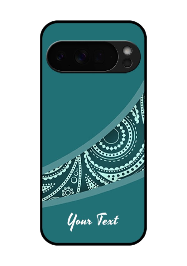 Google Pixel 10 Pro Xl 5G Custom Glass Phone Case - Semi Visible Floral Design