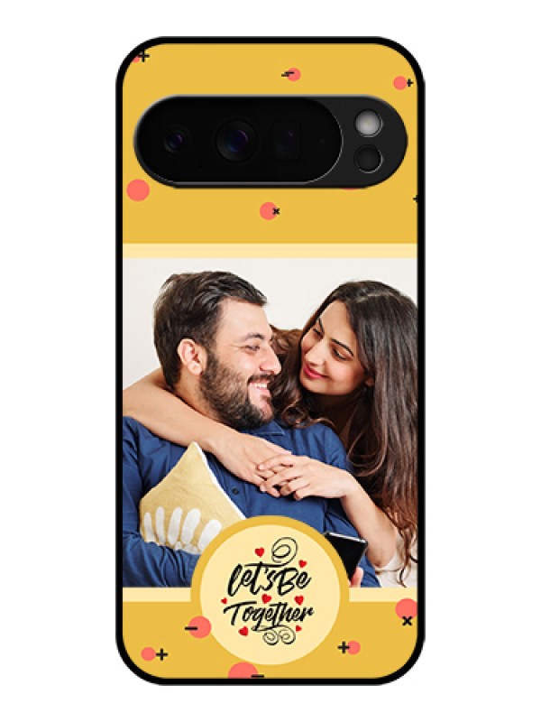 Custom Google Pixel 10 Pro Xl 5G Custom Glass Phone Case - Lets Be Together Design