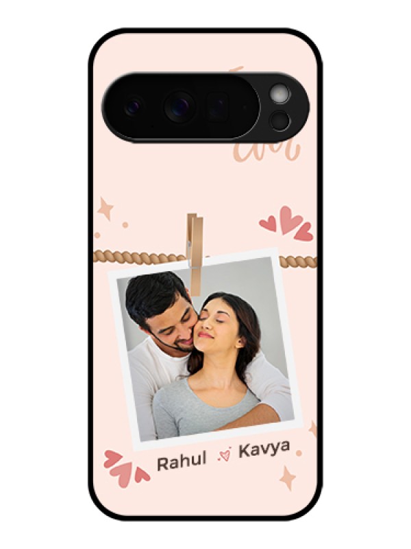 Custom Google Pixel 10 Pro Xl 5G Custom Glass Phone Case - Forever And Ever Love Design