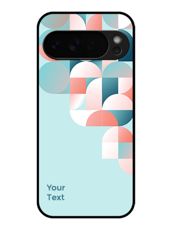 Custom Google Pixel 10 Pro Xl 5G Custom Glass Phone Case - Stylish Semi - Circle Pattern Design