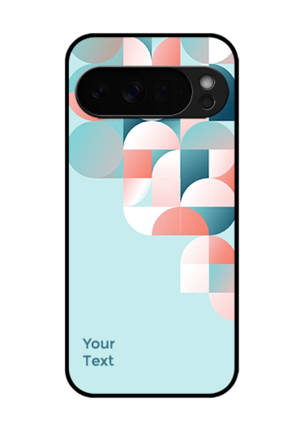 Google Pixel 10 Pro Xl 5G Custom Glass Phone Case - Stylish Semi - Circle Pattern Design