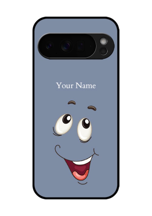 Google Pixel 10 Pro Xl 5G Custom Glass Phone Case - Laughing Cartoon Face Design