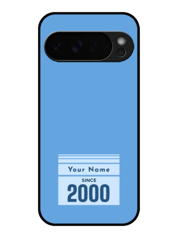 Custom Google Pixel 10 Pro Xl 5G Custom Glass Phone Case - Custom Year Of Birth Design
