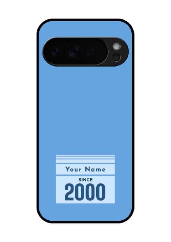 Google Pixel 10 Pro Xl 5G Custom Glass Phone Case - Custom Year Of Birth Design