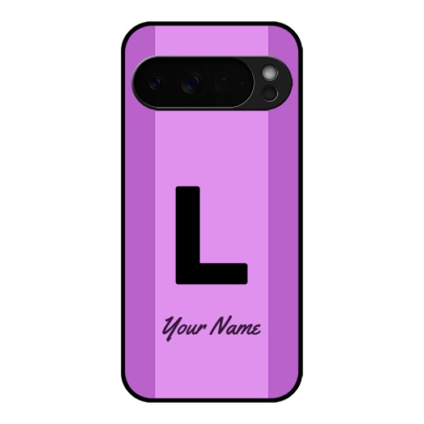 Google Pixel 10 Pro Xl 5G Custom Glass Phone Case - Tricolor Custom Text Design