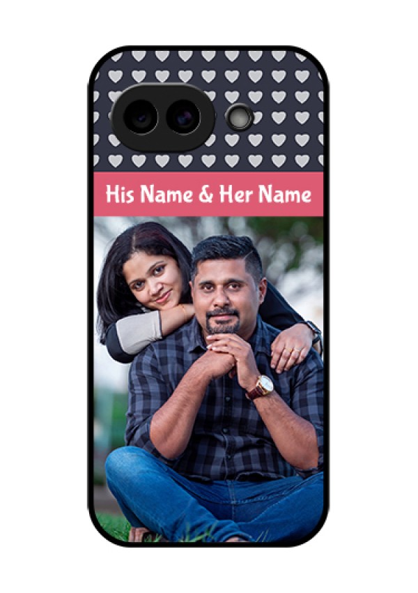Google Pixel 10A 5G Custom Glass Phone Case - Love Symbols Design